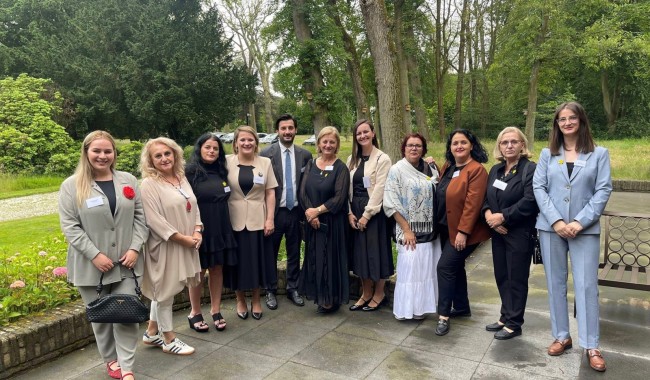 Medica-Gjakovas-Executive-Director-as-a-part-of-the-Delegation-from-Kosovo-participated-at-the-Art-Installation-Dedicated-to-Survivors-Conflict-Related-Sexuale-Violence.-3