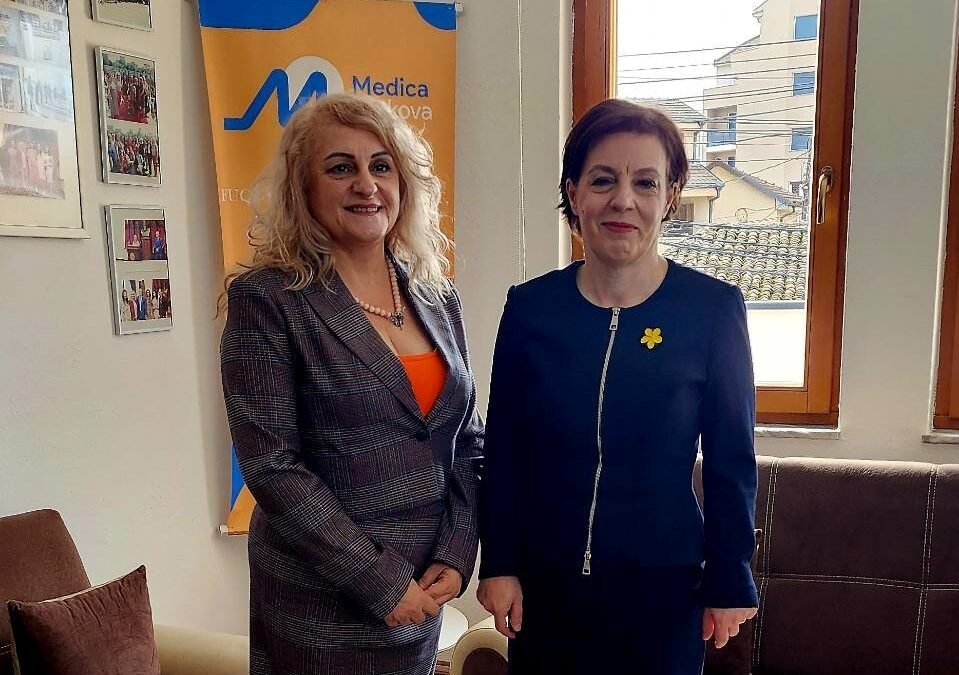 Deputy Prime Minister Mrs. Donika Gërvalla-Shwarz visits Medica Gjakova