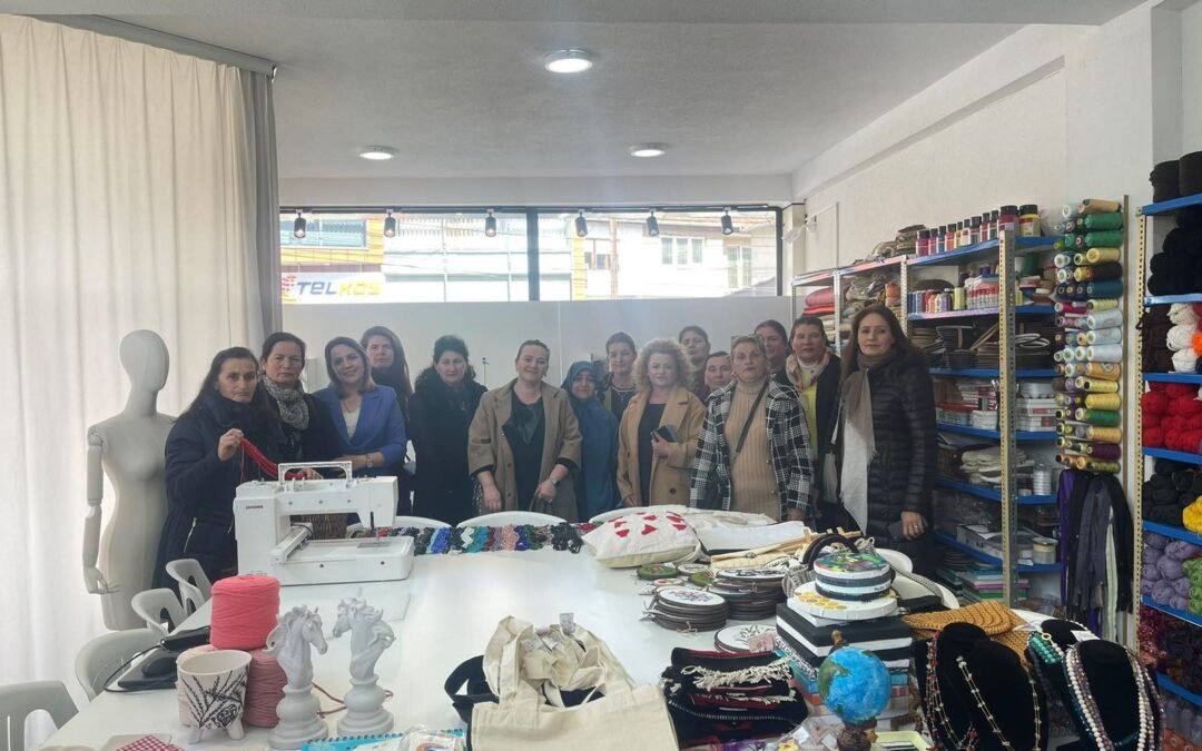 Visit from a group of women from Albania