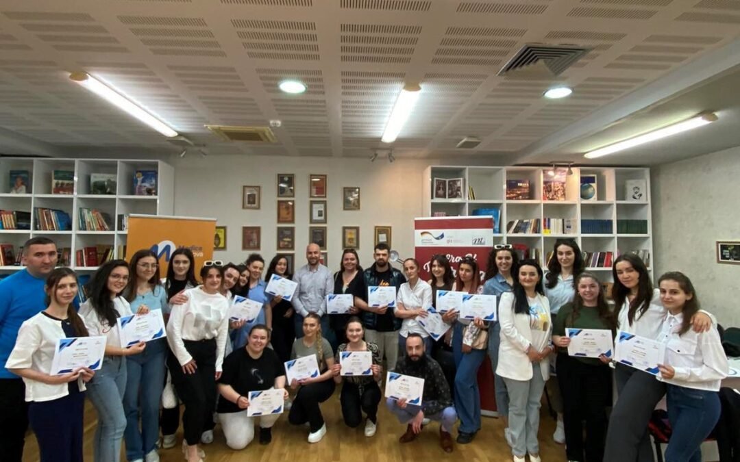 Medica Gjakova, supported by the German Government through GIZ Kosovo, has organized the training session for Social Enterprises with young people from across Kosovo