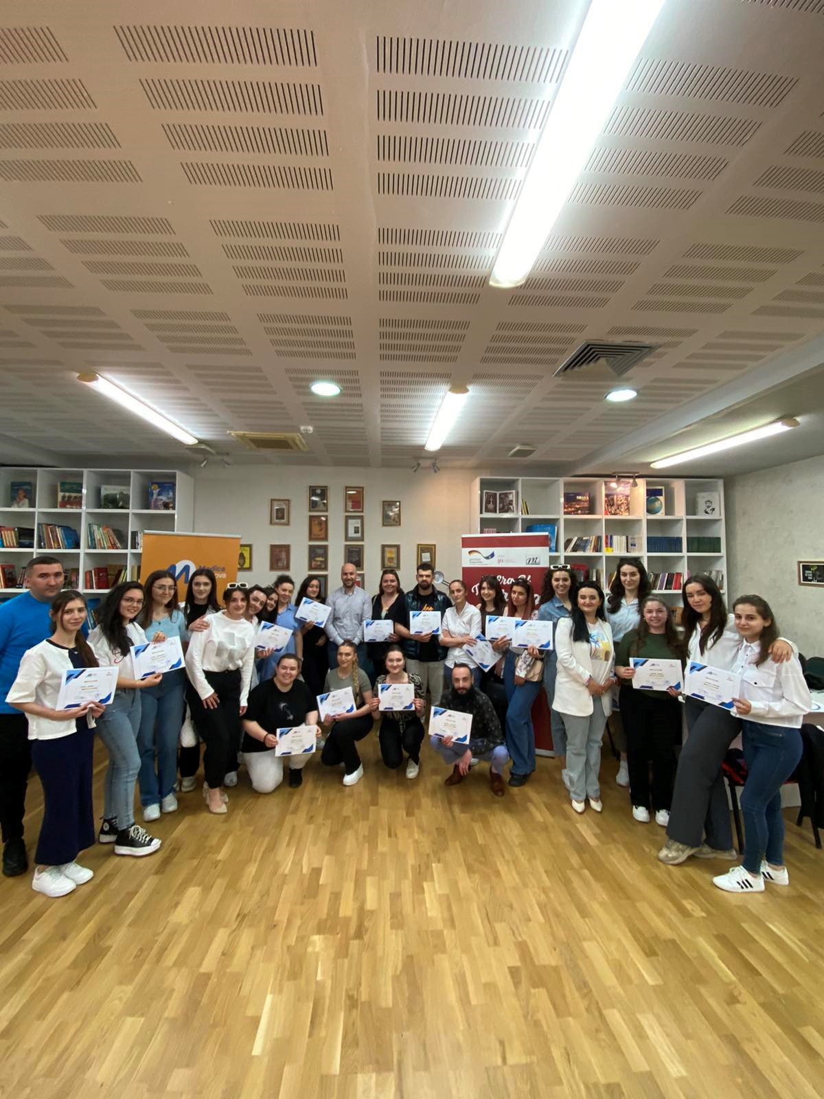 Medica Gjakova, supported by the German Government through GIZ Kosovo, has organized the training session for Social Enterprises with young people from across Kosovo