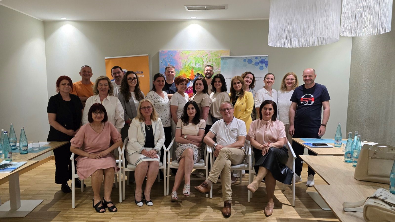 The cycle of training for a sensitive approach to stress and trauma as part of THTP-III ended, as well as the preparation of trainers for the beginning of training for 140 health professionals